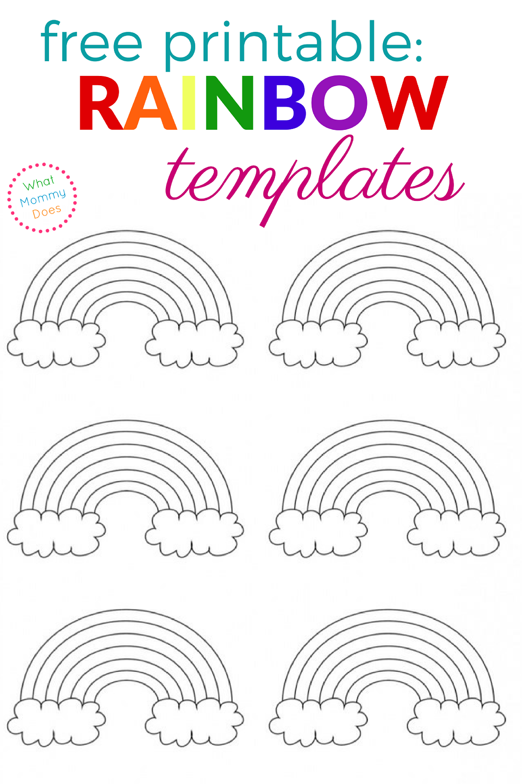 80 Printable Eat The Rainbow Coloring Pages 46
