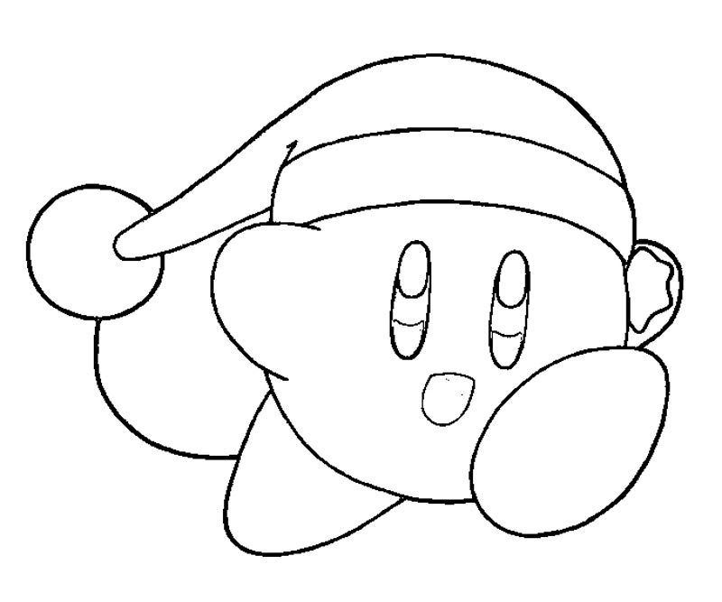 90 Coloring Pages Aesthetic Kirby 18