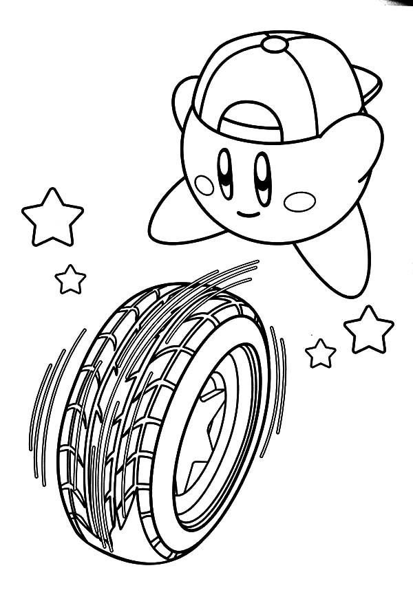 90 Coloring Pages Aesthetic Kirby 44