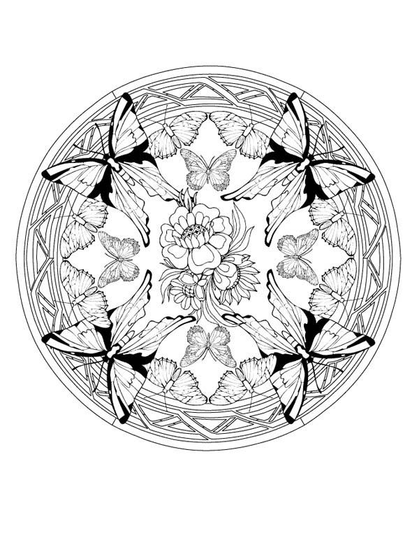 90 Printable Mandala Coloring Pages Sun And Moon 16