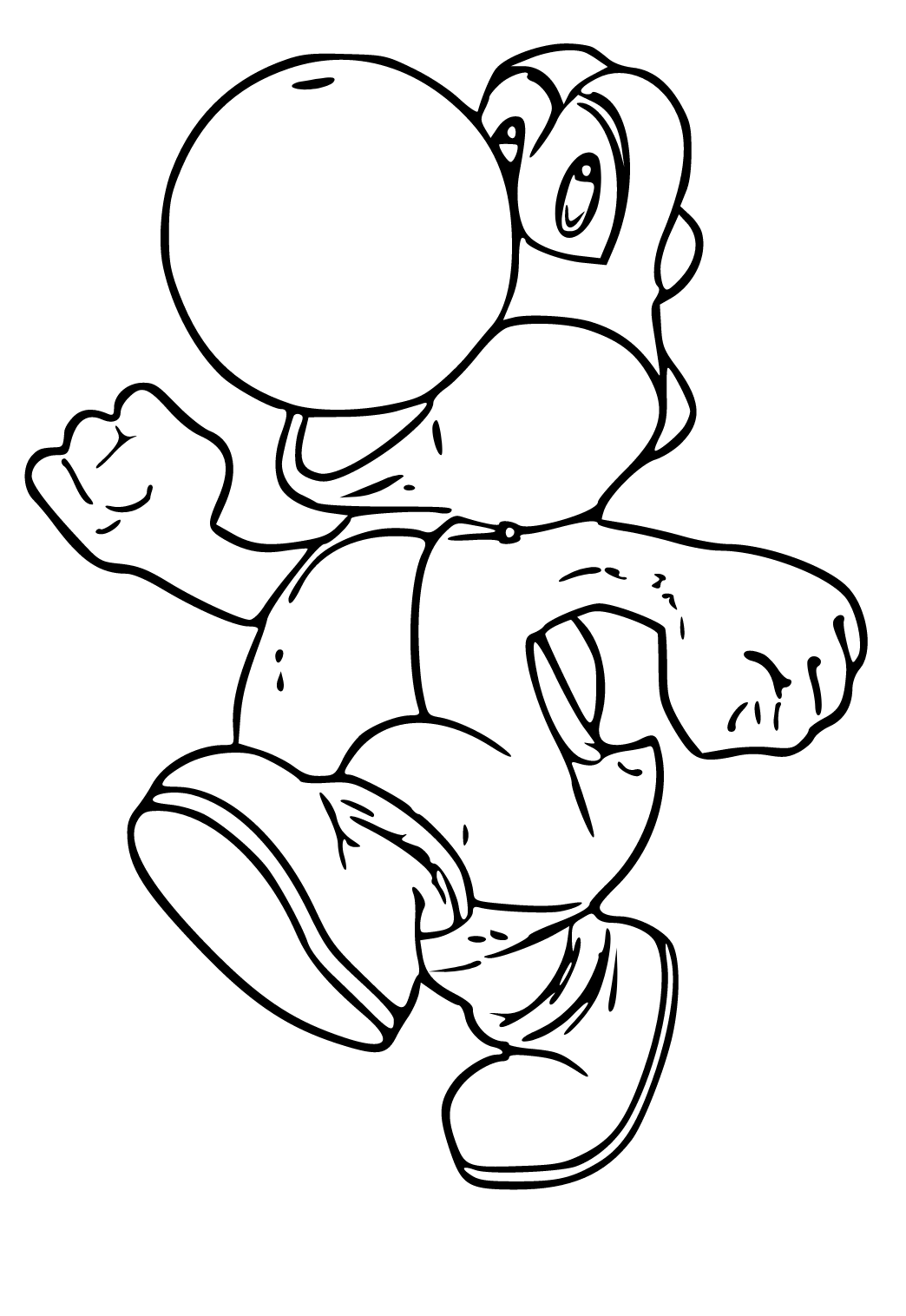 90 Printable Mario And Yoshi Coloring Pages 50