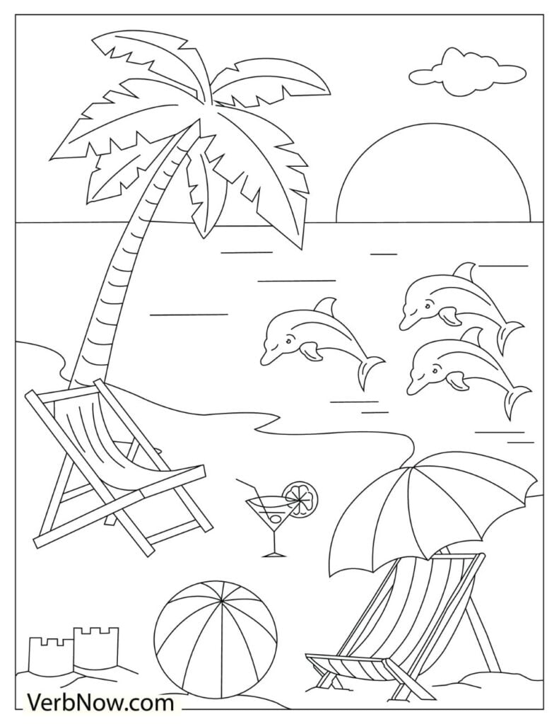 90 Printable Seaside Town Coloring Pages 61