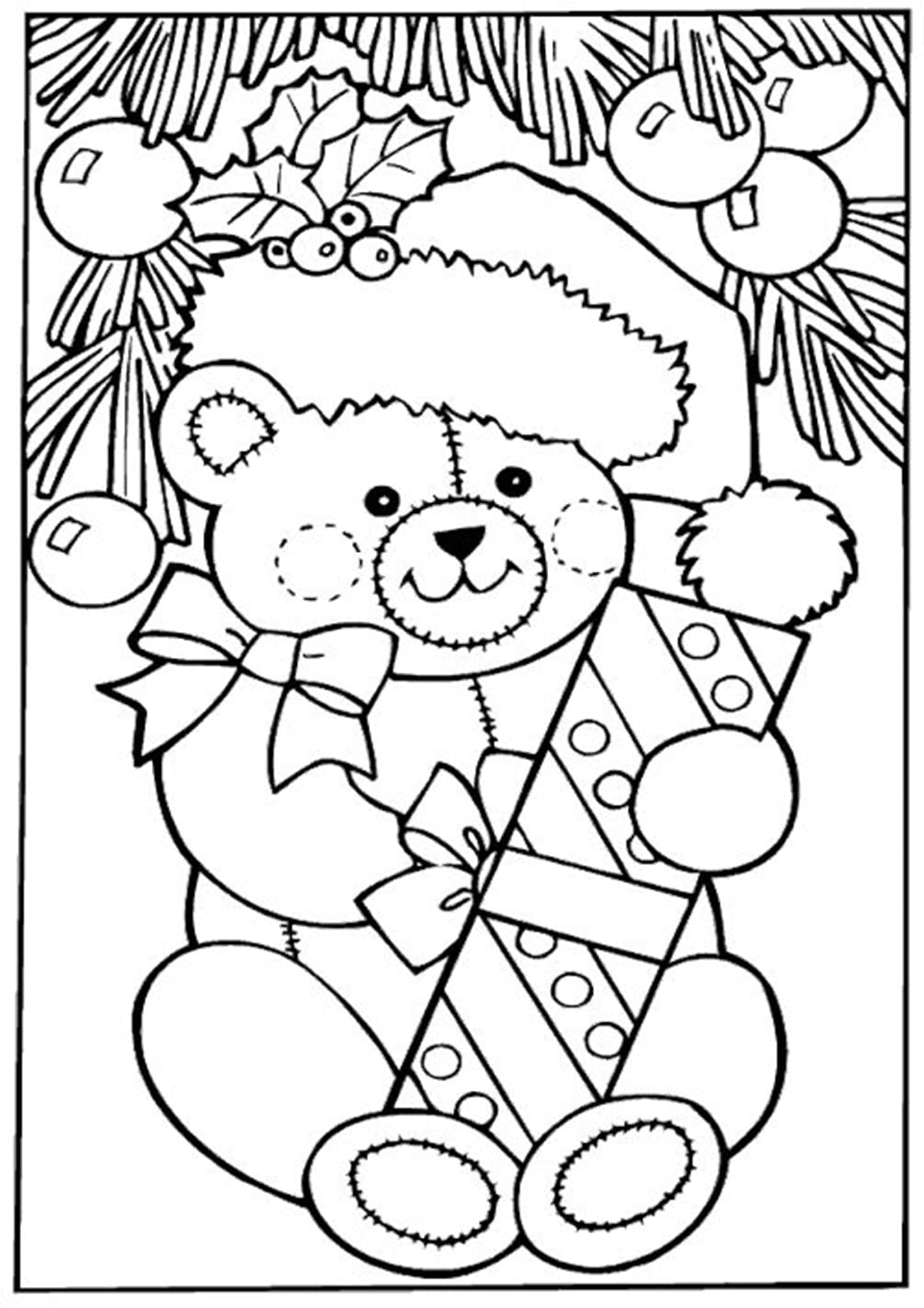 Get 85 Christmas Coloring Pages Simple Ideas 31
