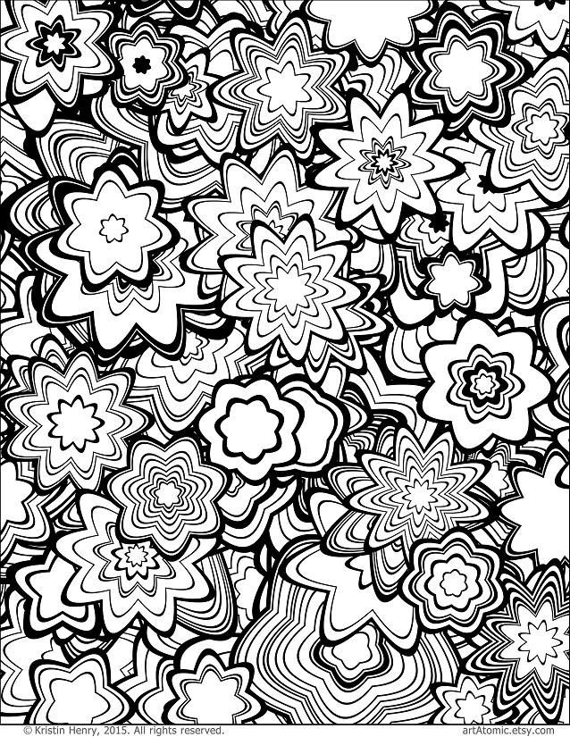 60 Printable Blank Coloring Pages Y2K 14