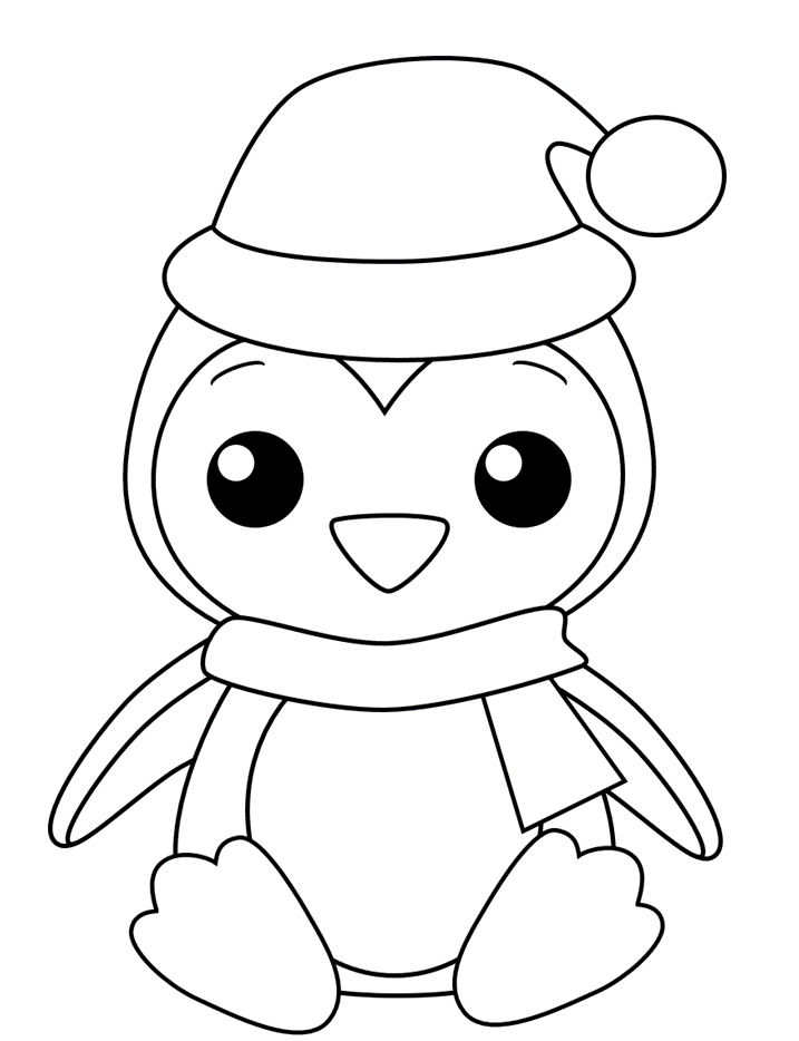 Get 85 Christmas Coloring Pages Penguins Ideas 58