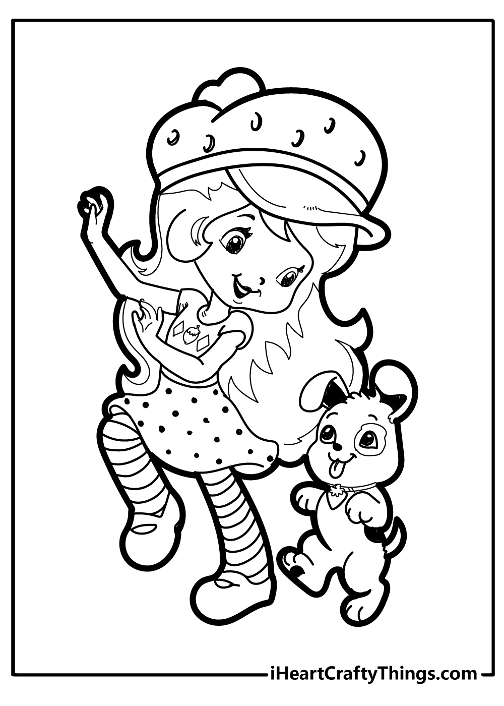 Save 60 Strawberry Shortcake Summer Coloring Pages Ideas 37