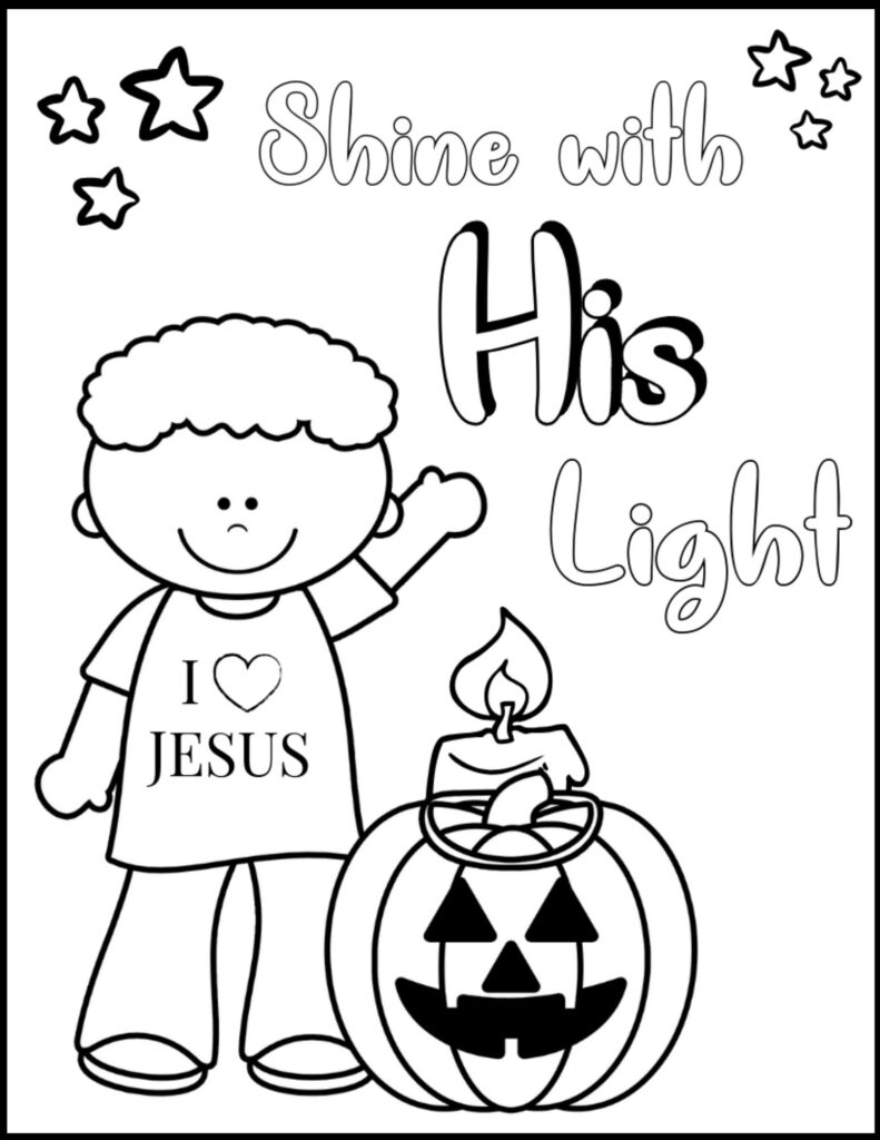 50 Printable Fall Religious Coloring Pages 31