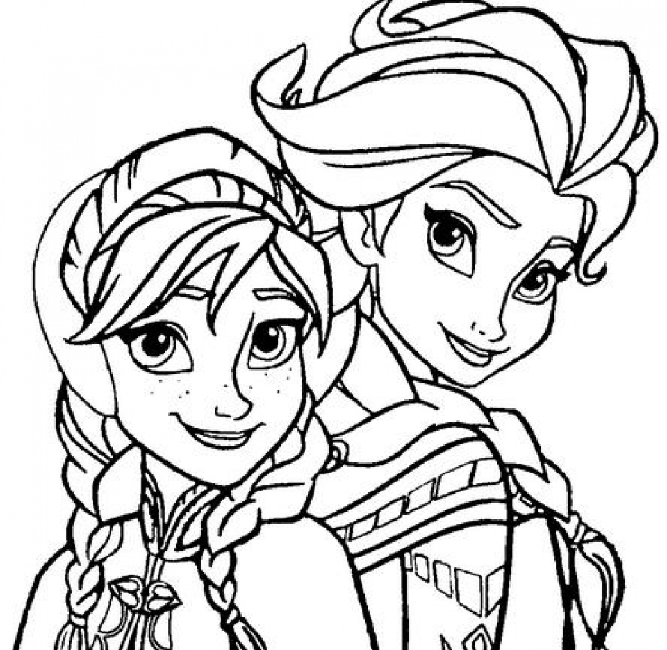 55 Printable Disney Coloring Pages Anna 2