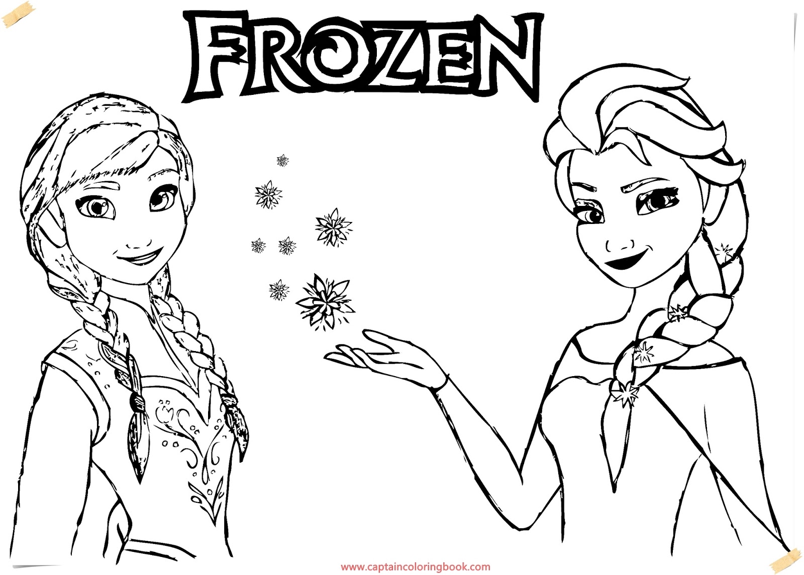 55 Printable Disney Coloring Pages Anna 30