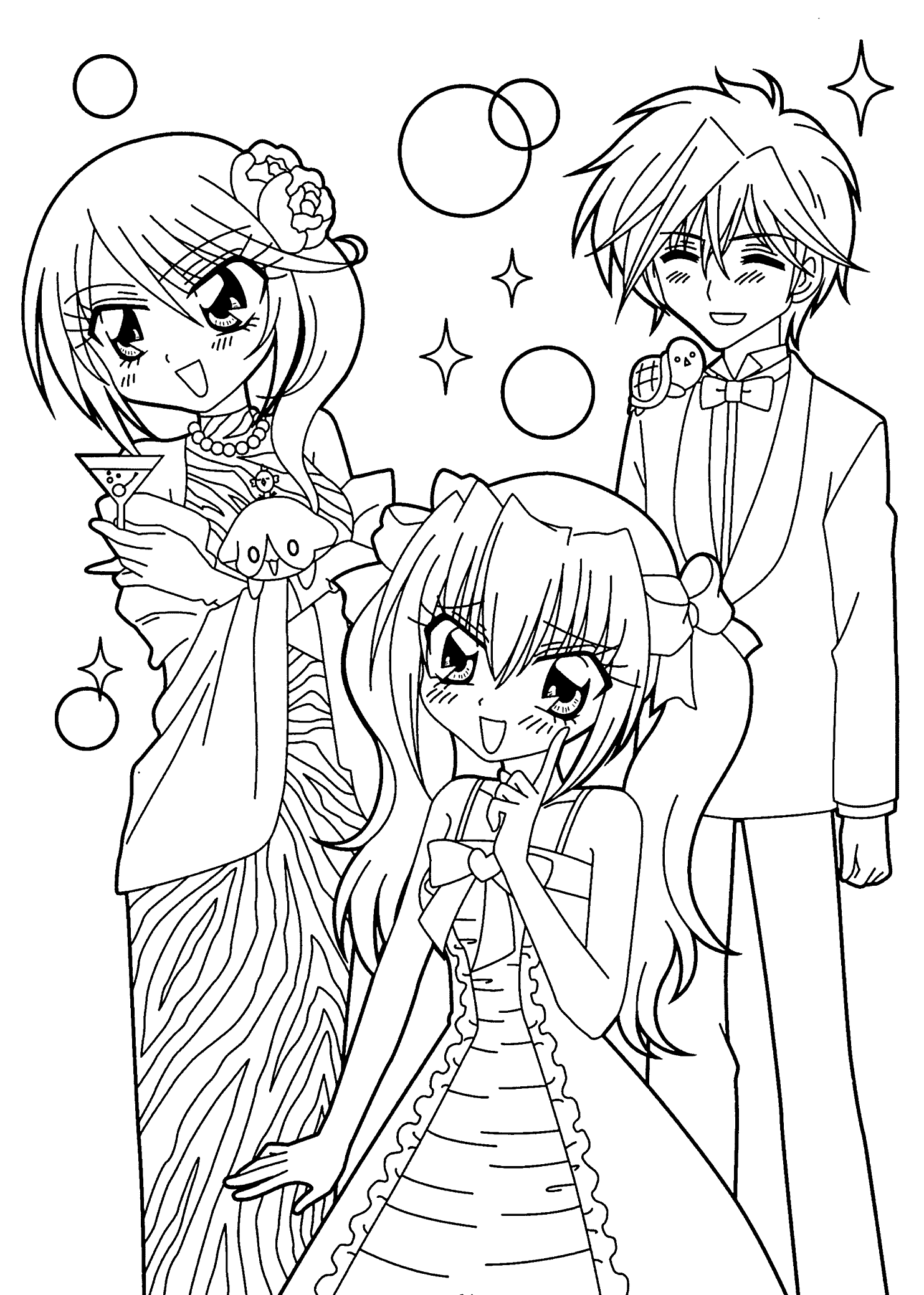 80 Printable Anime Coloring Pages Spy X Family 30