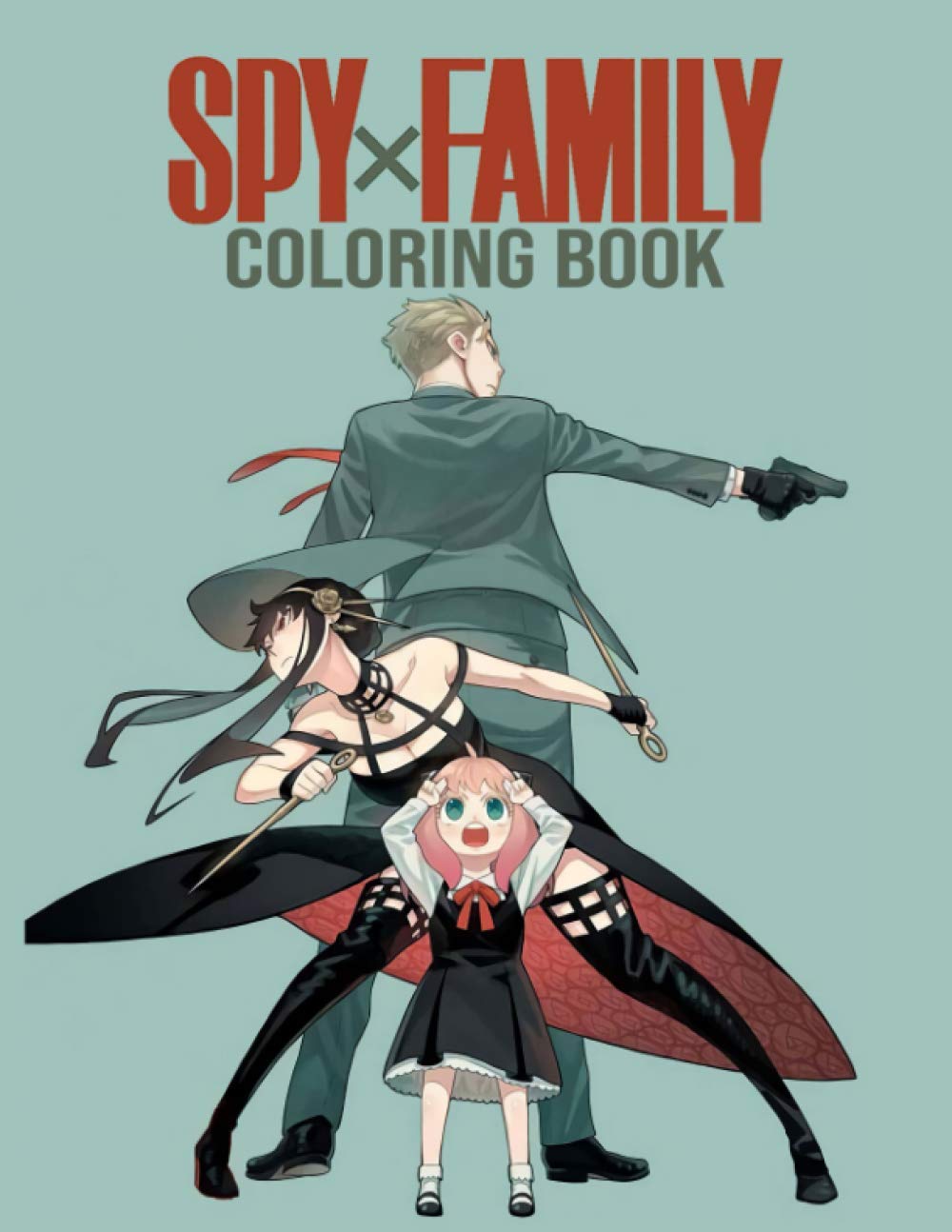 80 Printable Anime Coloring Pages Spy X Family 34