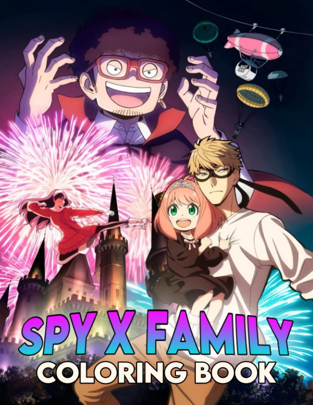 80 Printable Anime Coloring Pages Spy X Family 47