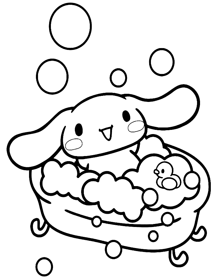 80 Printable Cinnamoroll Girl Coloring Pages 33