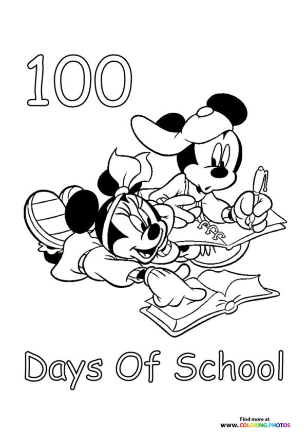 80 Printable Disney 100 Coloring Pages 39