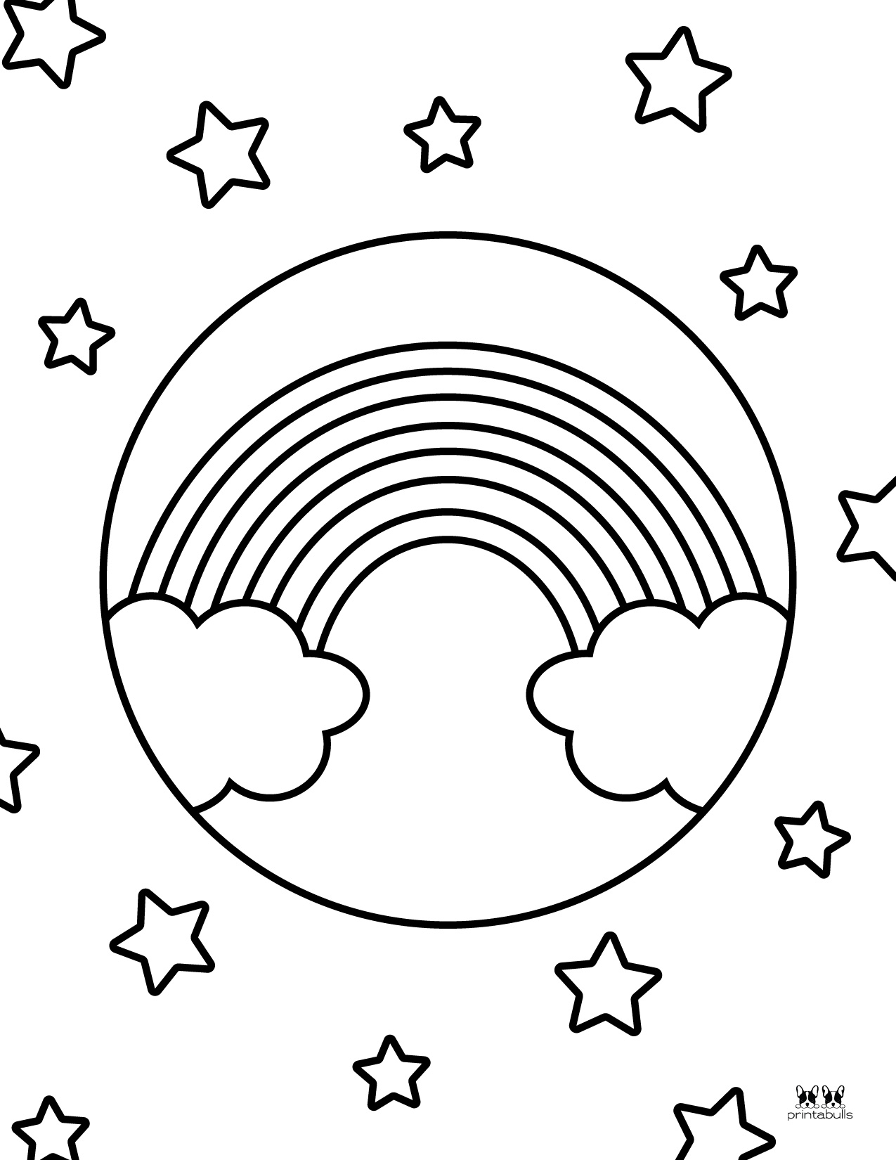 80 Printable Eat The Rainbow Coloring Pages 10