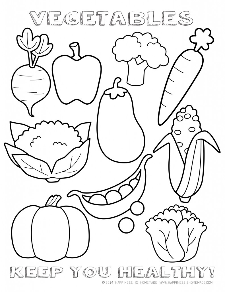 80 Printable Eat The Rainbow Coloring Pages 14