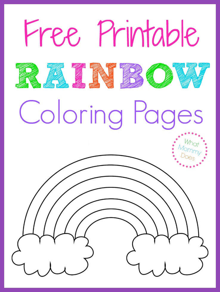 80 Printable Eat The Rainbow Coloring Pages 18