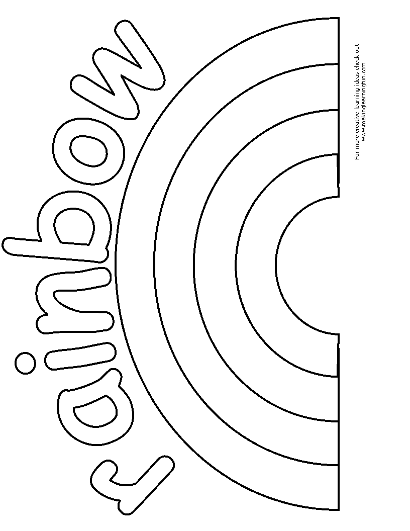 80 Printable Eat The Rainbow Coloring Pages 83