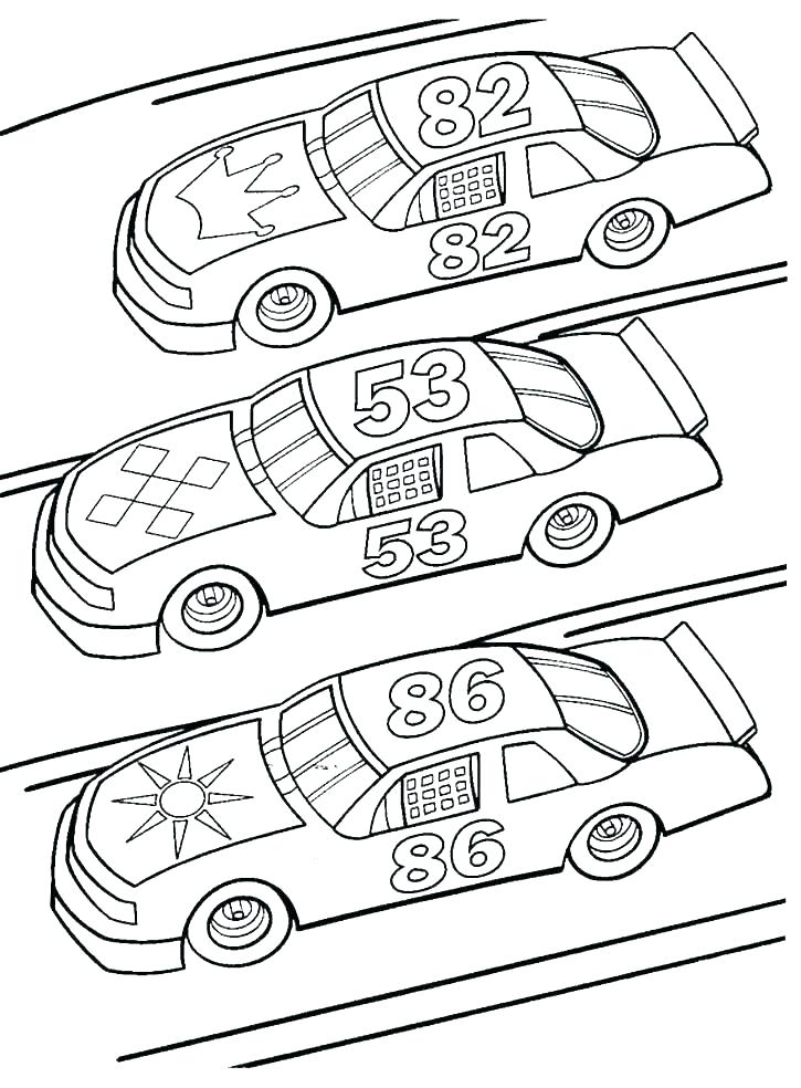 80 Printable Race Car Coloring Pages Formula 1 41