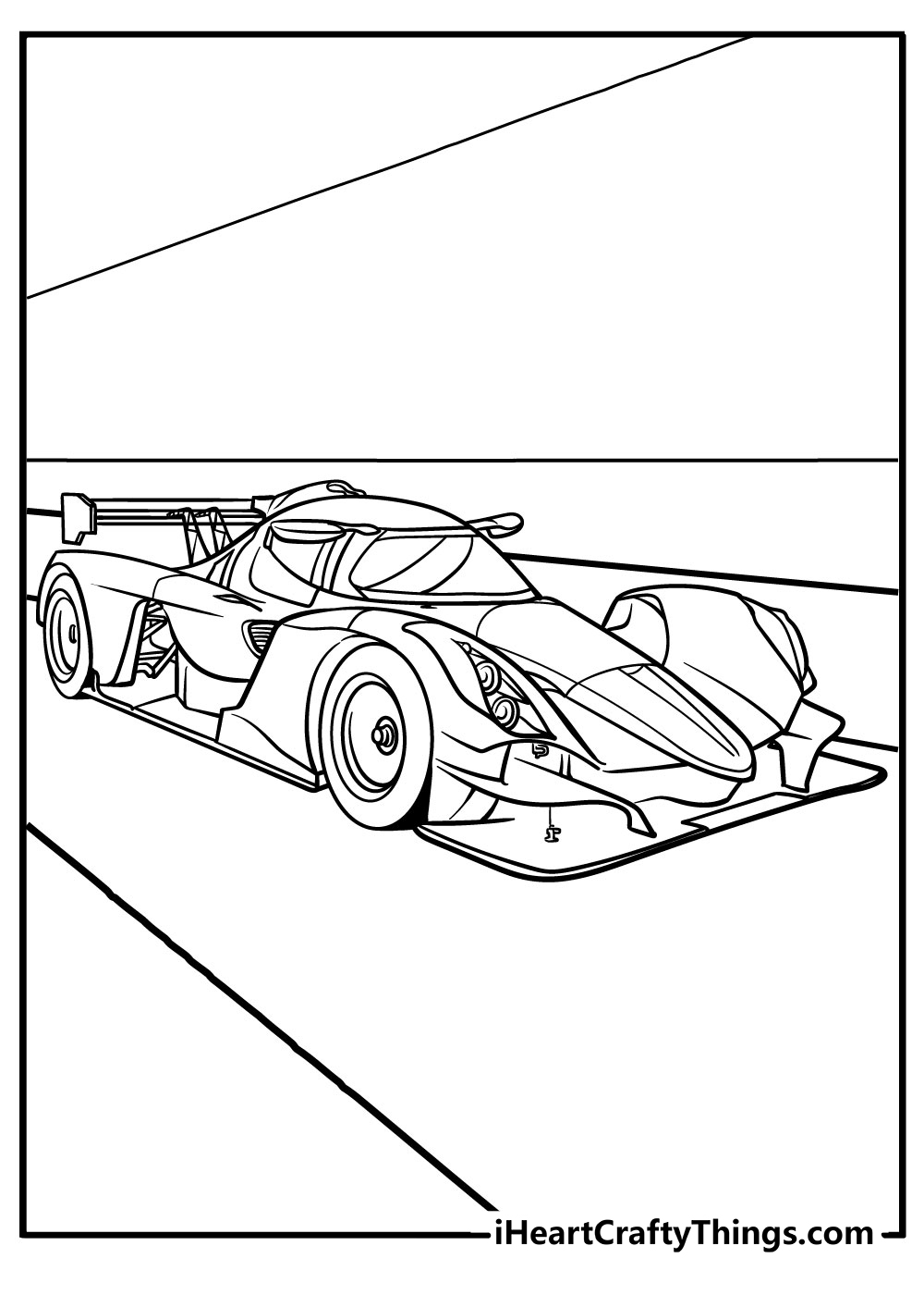 80 Printable Race Car Coloring Pages Formula 1 43