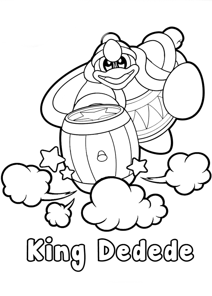 90 Coloring Pages Aesthetic Kirby 68