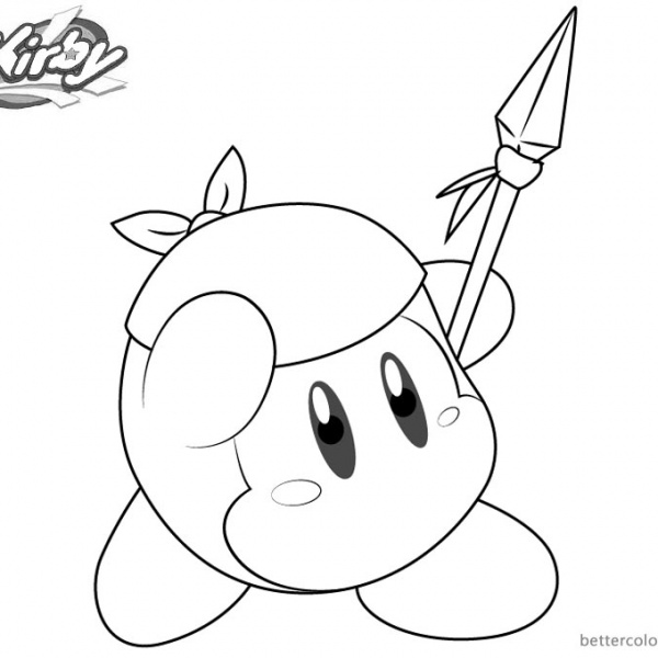 90 Coloring Pages Aesthetic Kirby 69