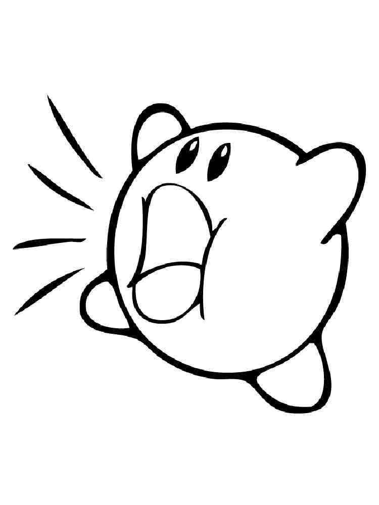 90 Coloring Pages Aesthetic Kirby 70