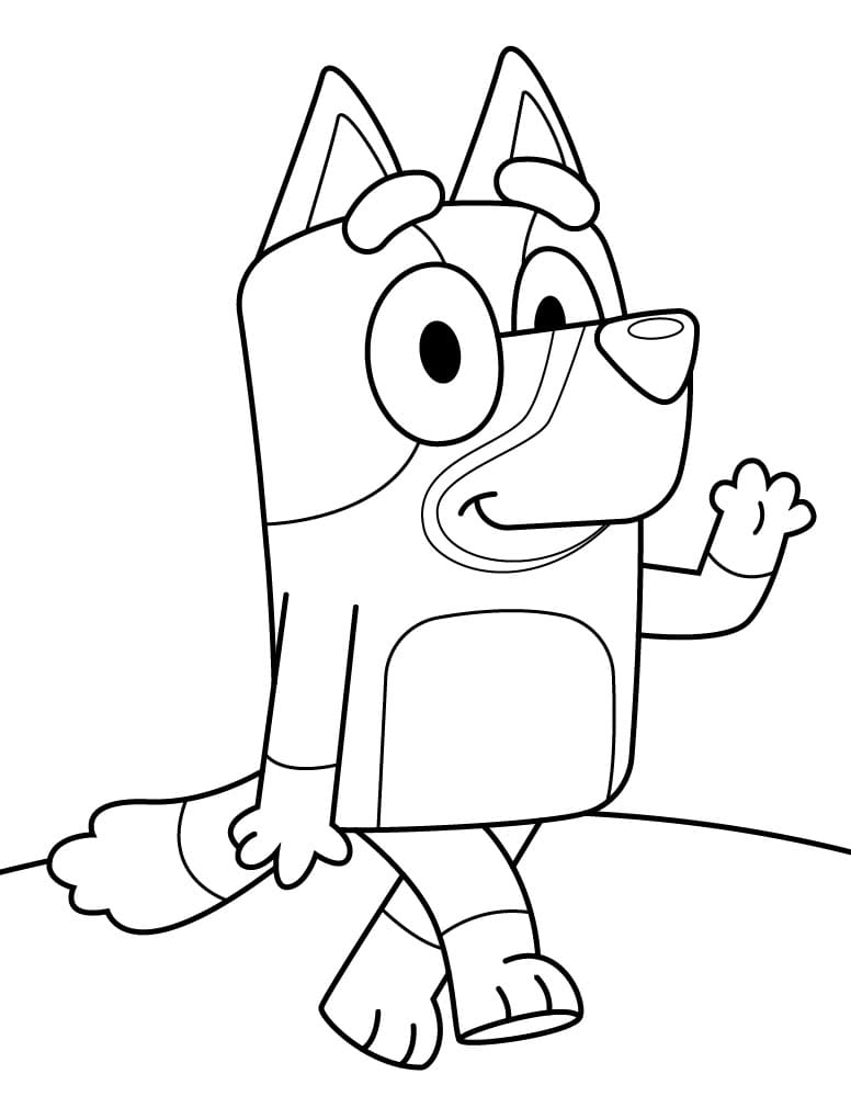 90 Printable Bluey Coloring Pages For Kids 53