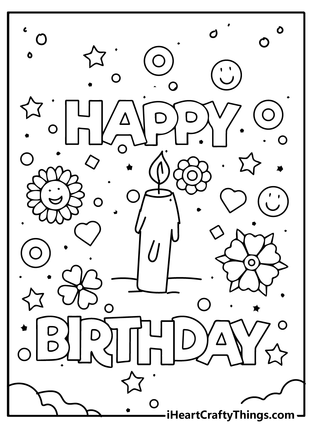 90 Printable Garden Party Coloring Pages 59