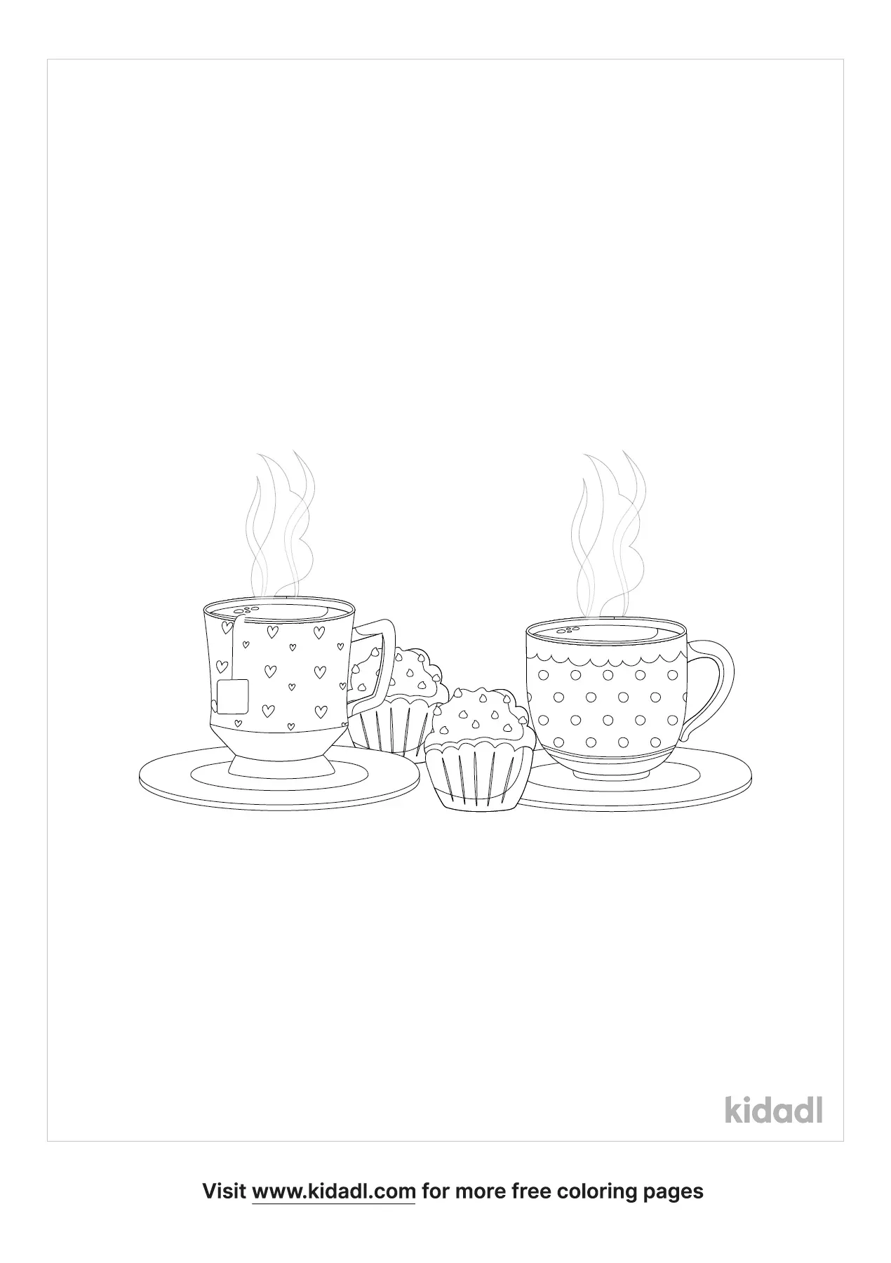 90 Printable Garden Party Coloring Pages 60