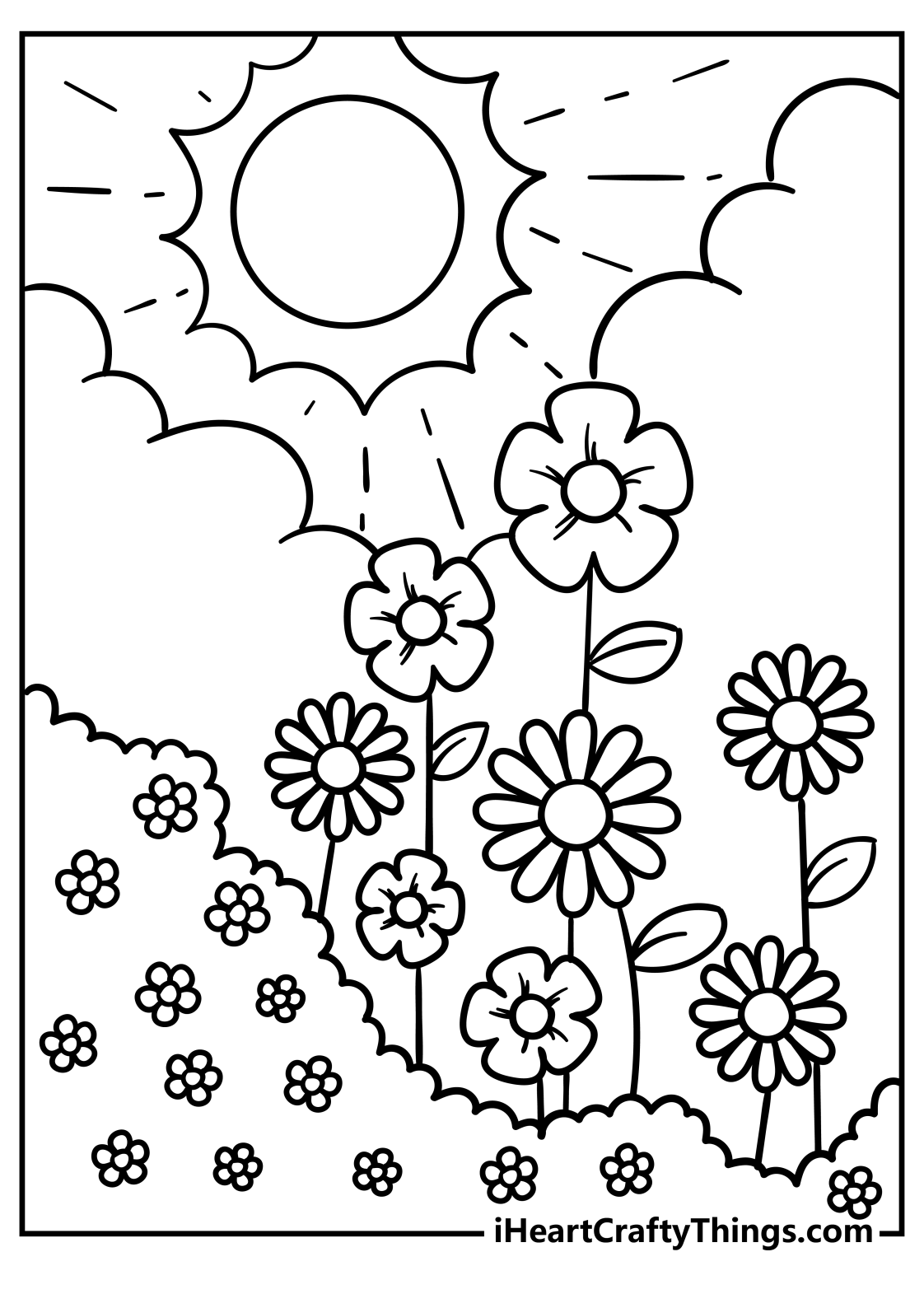 90 Printable Garden Party Coloring Pages 62