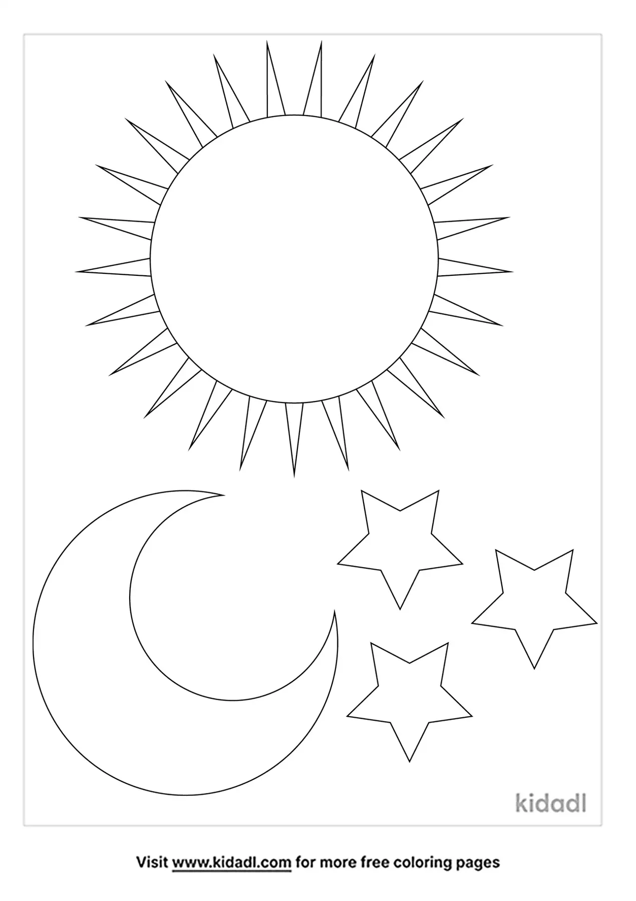 90 Printable Mandala Coloring Pages Sun And Moon 57