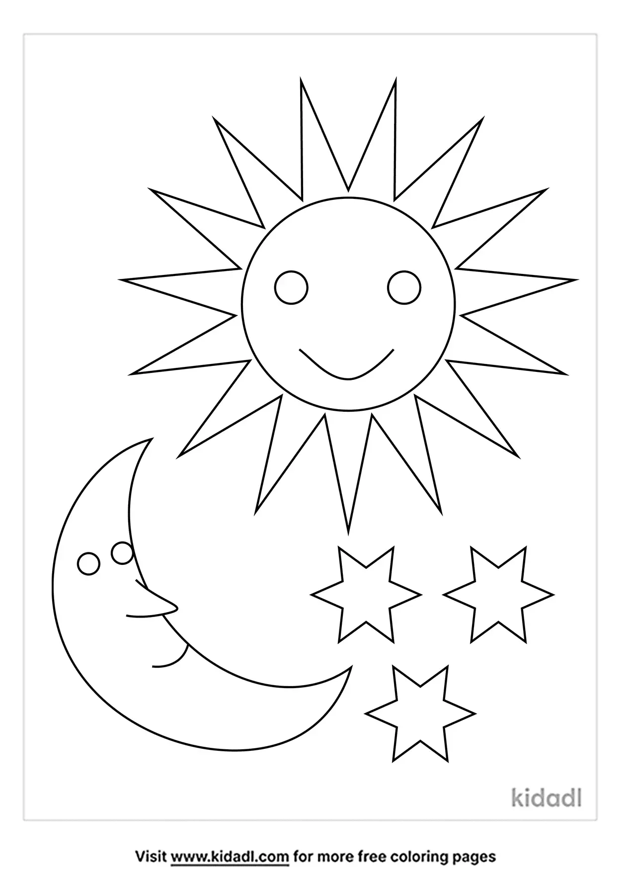 90 Printable Mandala Coloring Pages Sun And Moon 59