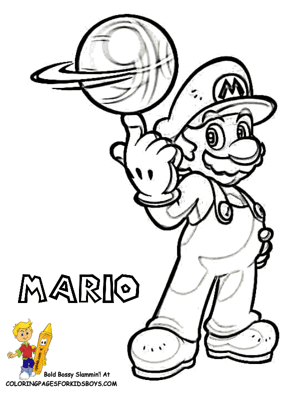 90 Printable Mario And Yoshi Coloring Pages 10