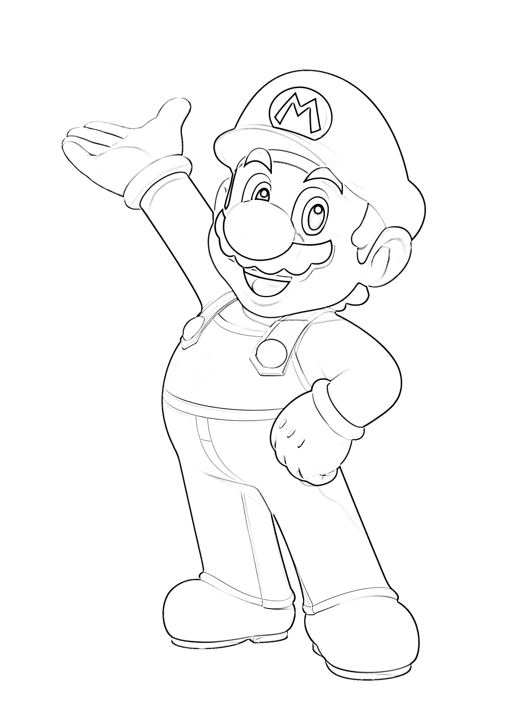 90 Printable Mario And Yoshi Coloring Pages 12