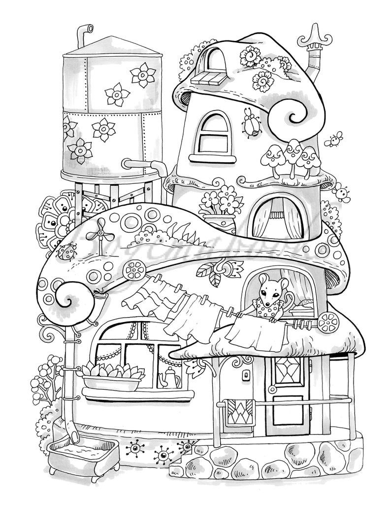 90 Printable Seaside Town Coloring Pages 66