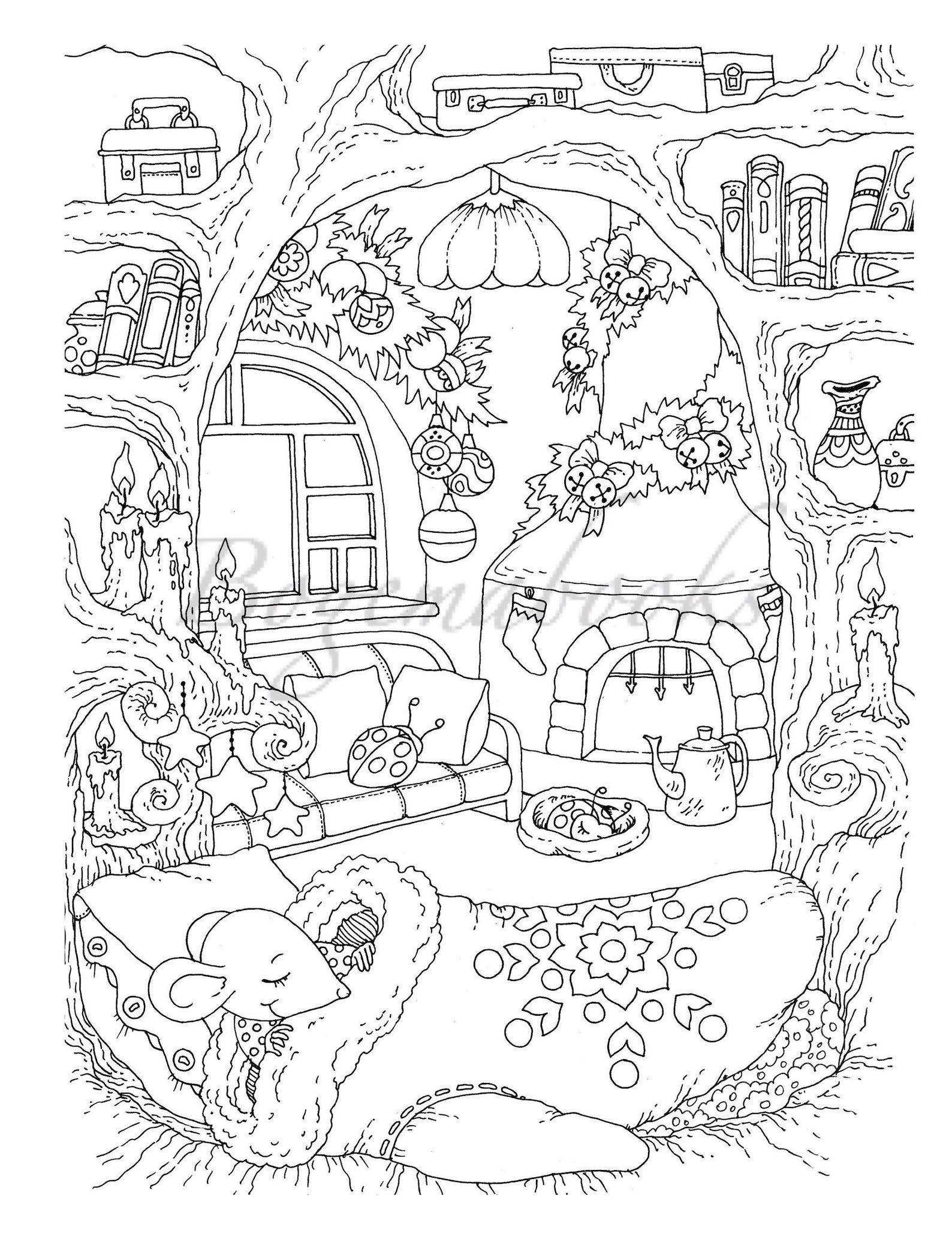 90 Printable Seaside Town Coloring Pages 69