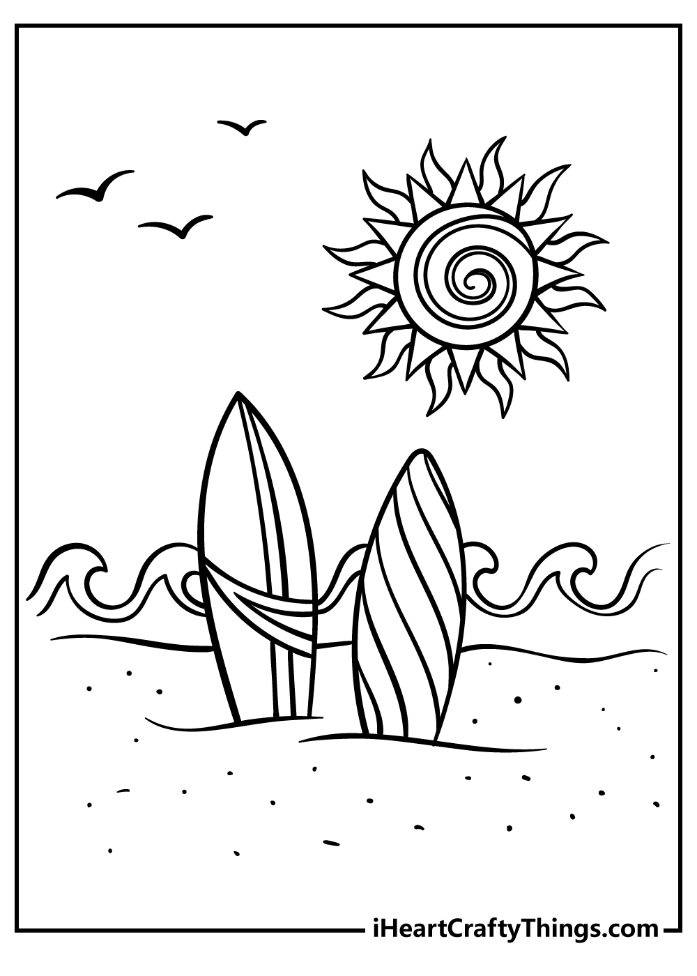 90 Printable Summer Coloring Pages For Teens 34