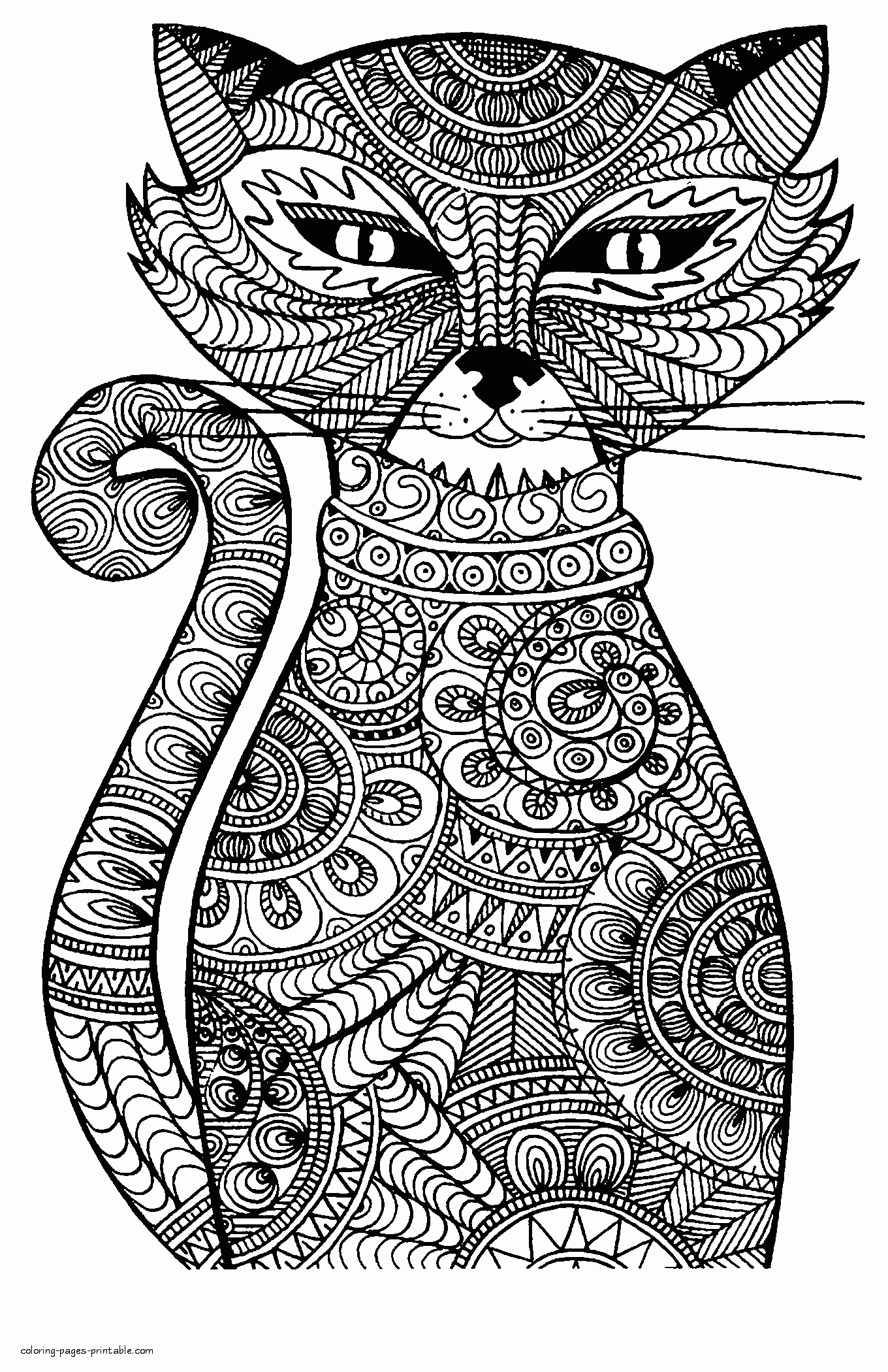 Get 85 Animal Coloring Pages For Adults Printable Ideas 10