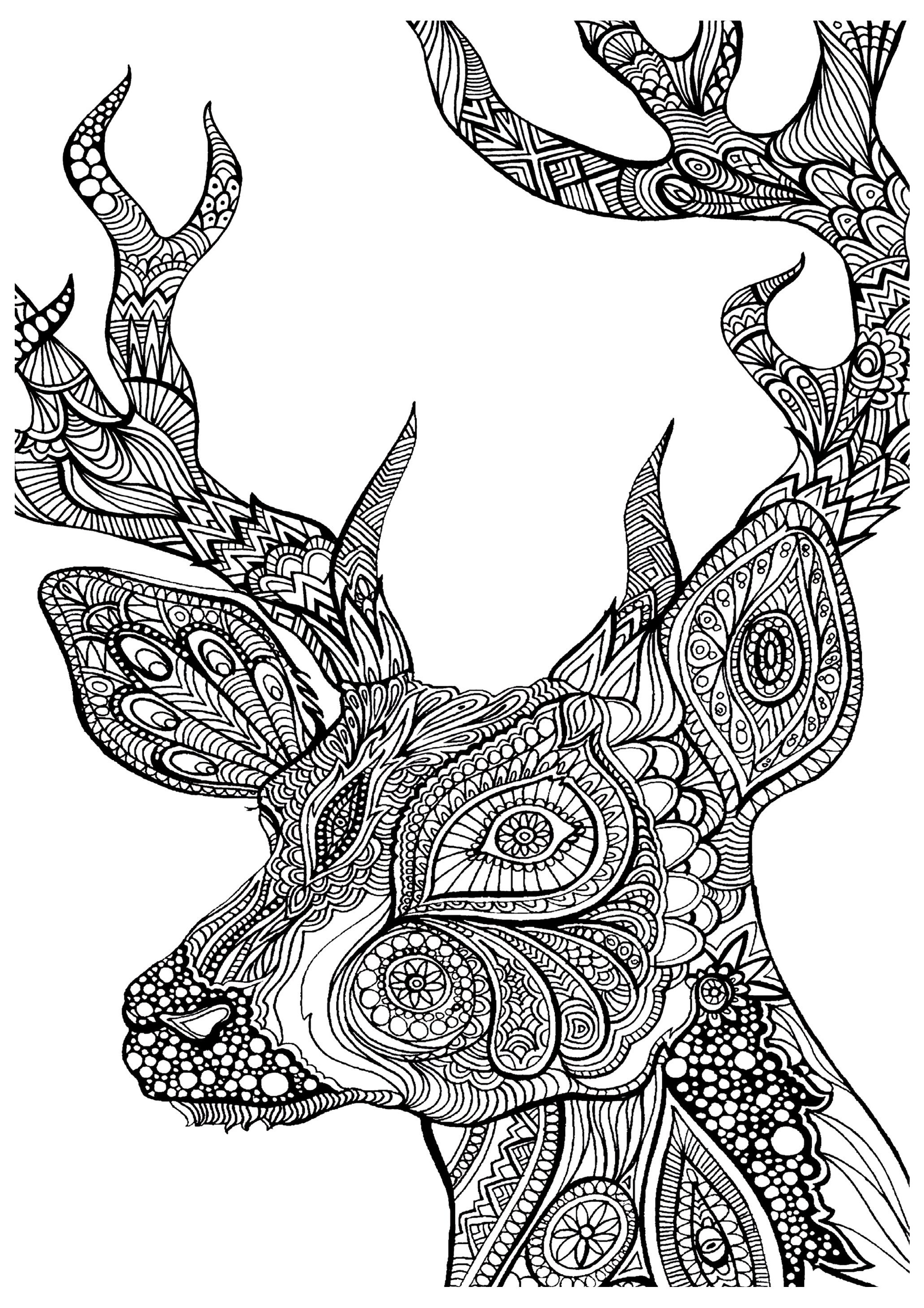 Get 85 Animal Coloring Pages For Adults Printable Ideas 9