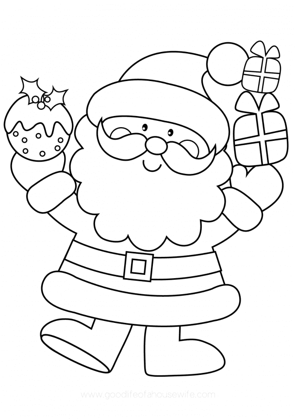 Get 85 Christmas Coloring Pages Simple Ideas 38