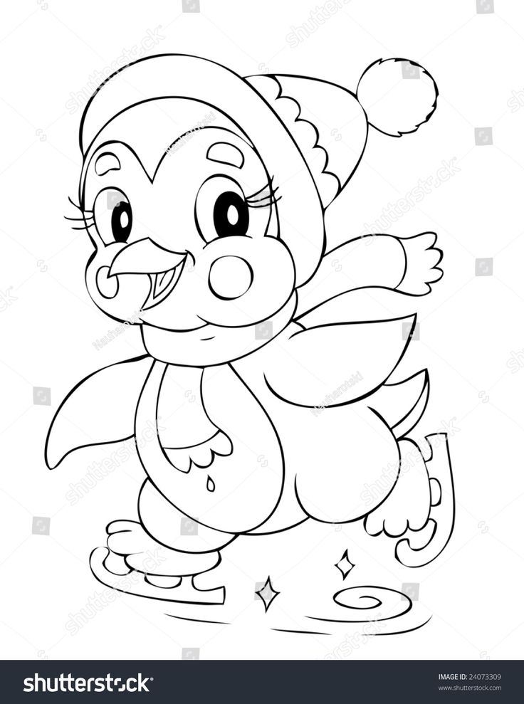 Get 85 Christmas Coloring Pages Penguins Ideas 36