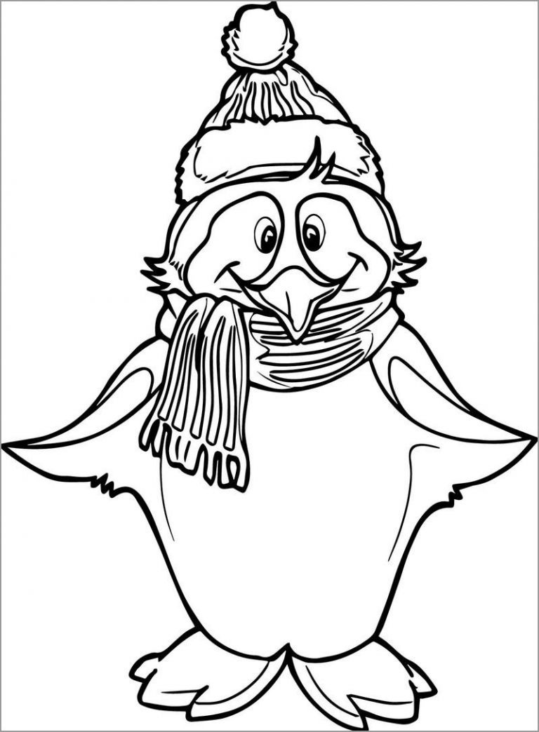 Get 85 Christmas Coloring Pages Penguins Ideas 61