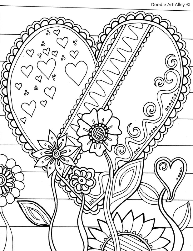 Get 85 Coloring Pictures Of Valentines Day Ideas 17