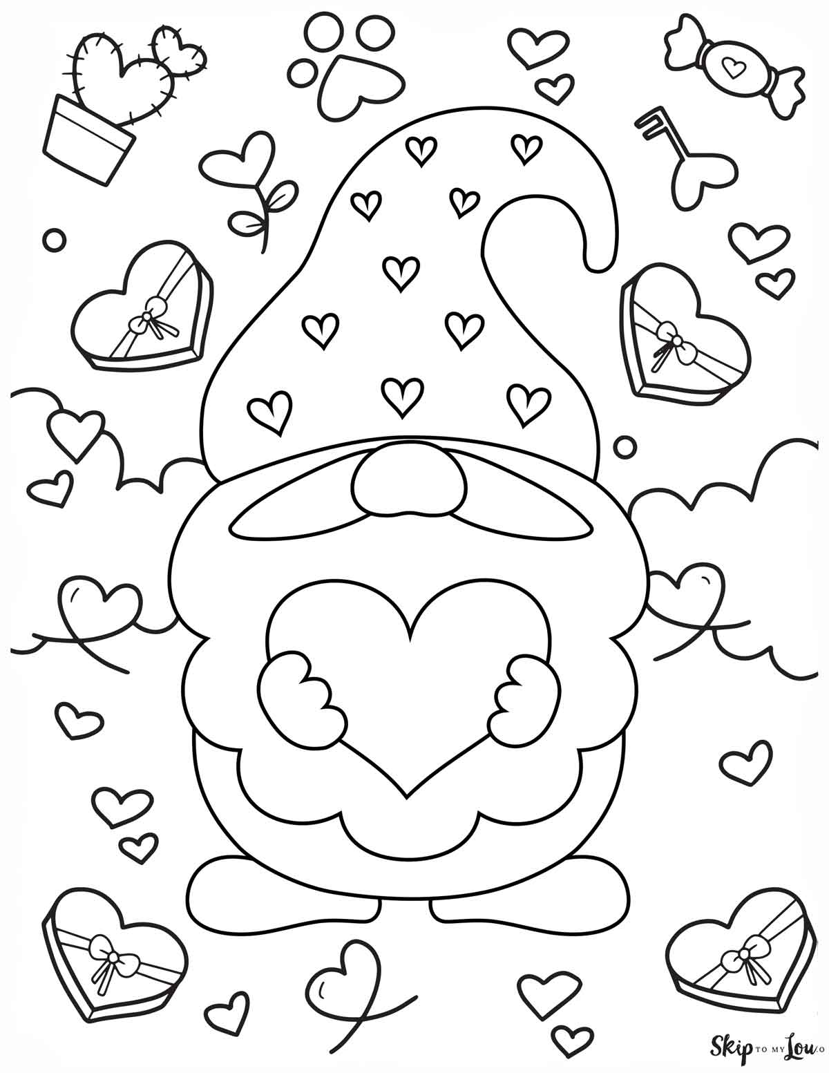 Get 85 Coloring Pictures Of Valentines Day Ideas 30