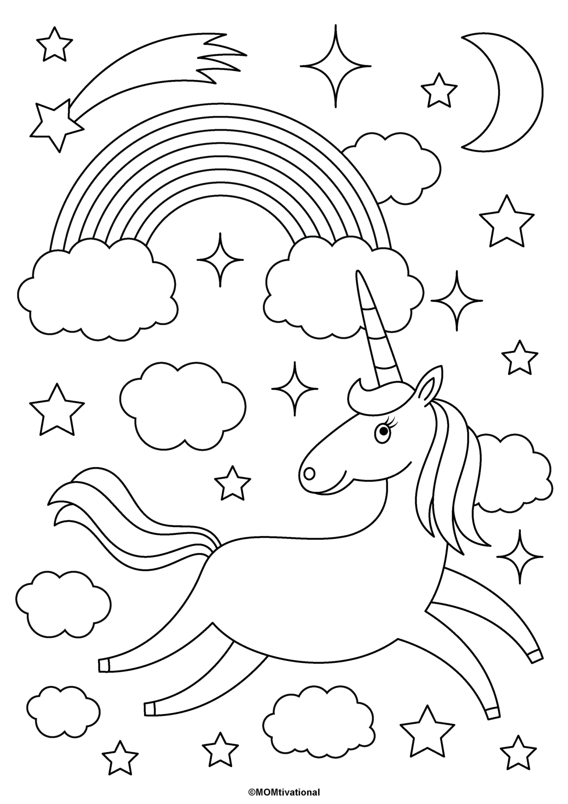 Get 85 Coloring Unicorn Pages Ideas 1