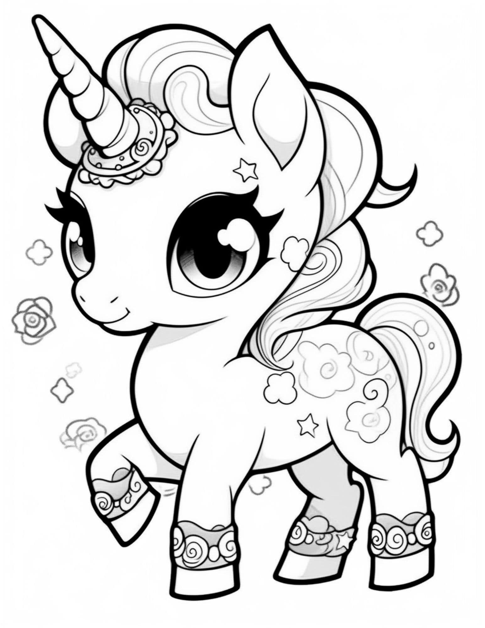 Get 85 Coloring Unicorn Pages Ideas 3