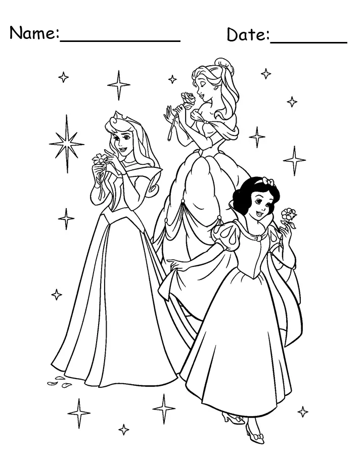 Get 85 Printable Coloring Pages Princesses Ideas 20