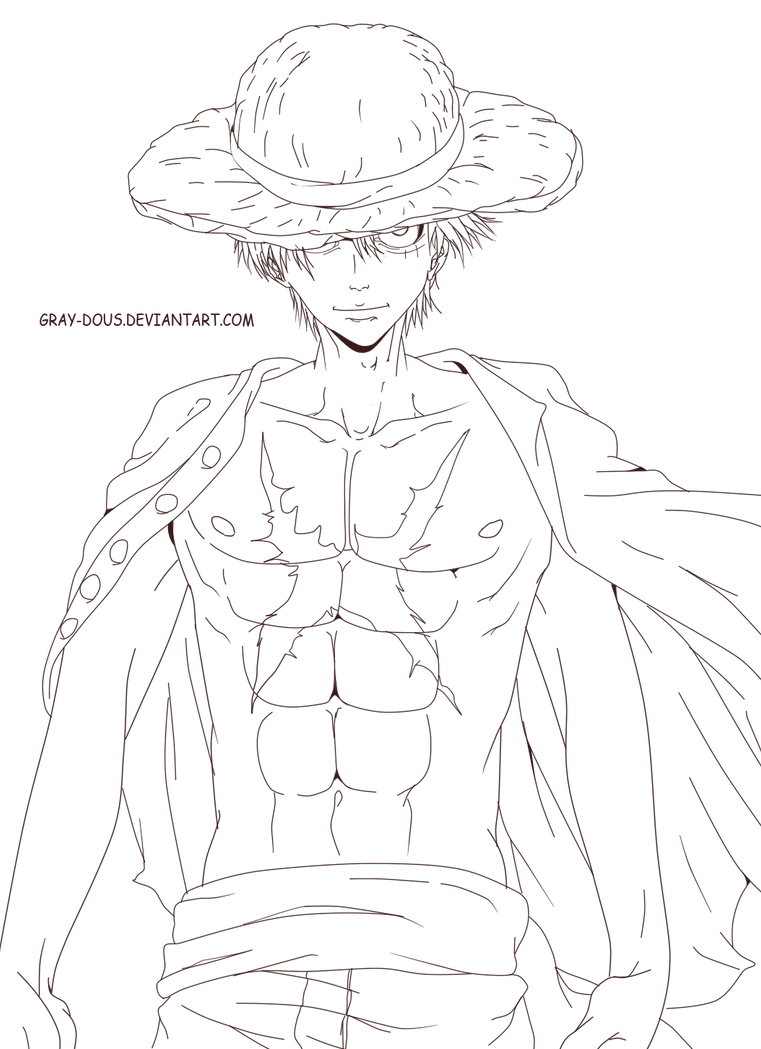 35 Printable Luffy Coloring Pages 18