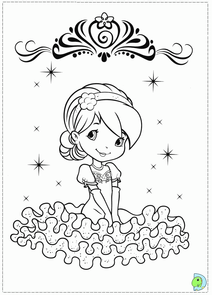 Save 60 Strawberry Shortcake Summer Coloring Pages Ideas 45